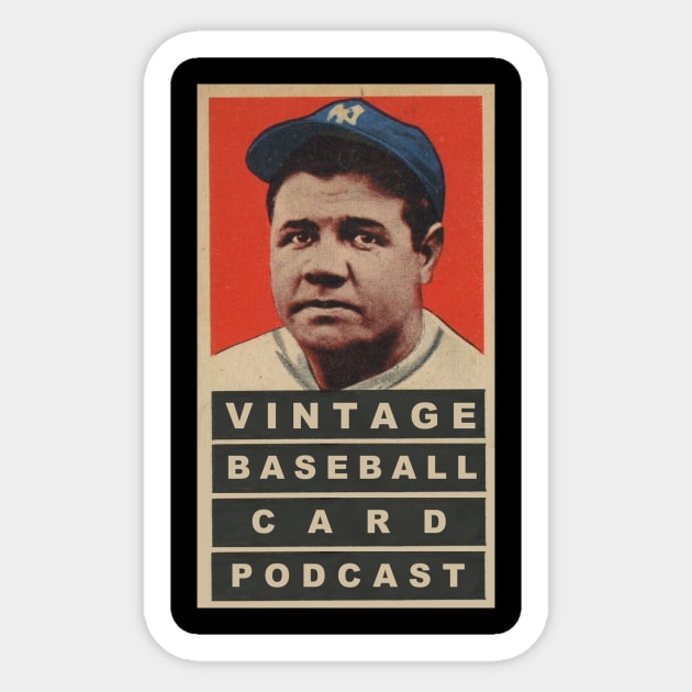 Vintage Baseball Card Podcast Sticker by BlackBoxHobby